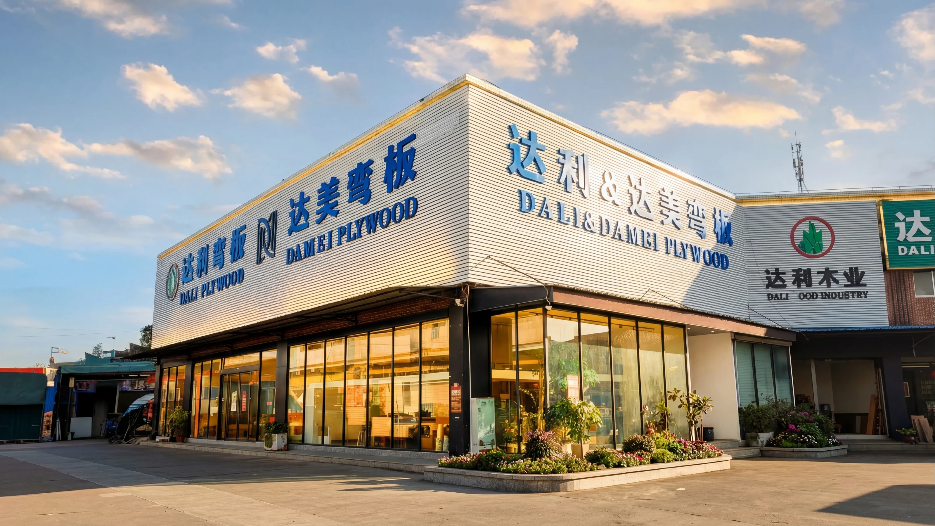 达利木业达利达美弯板展厅